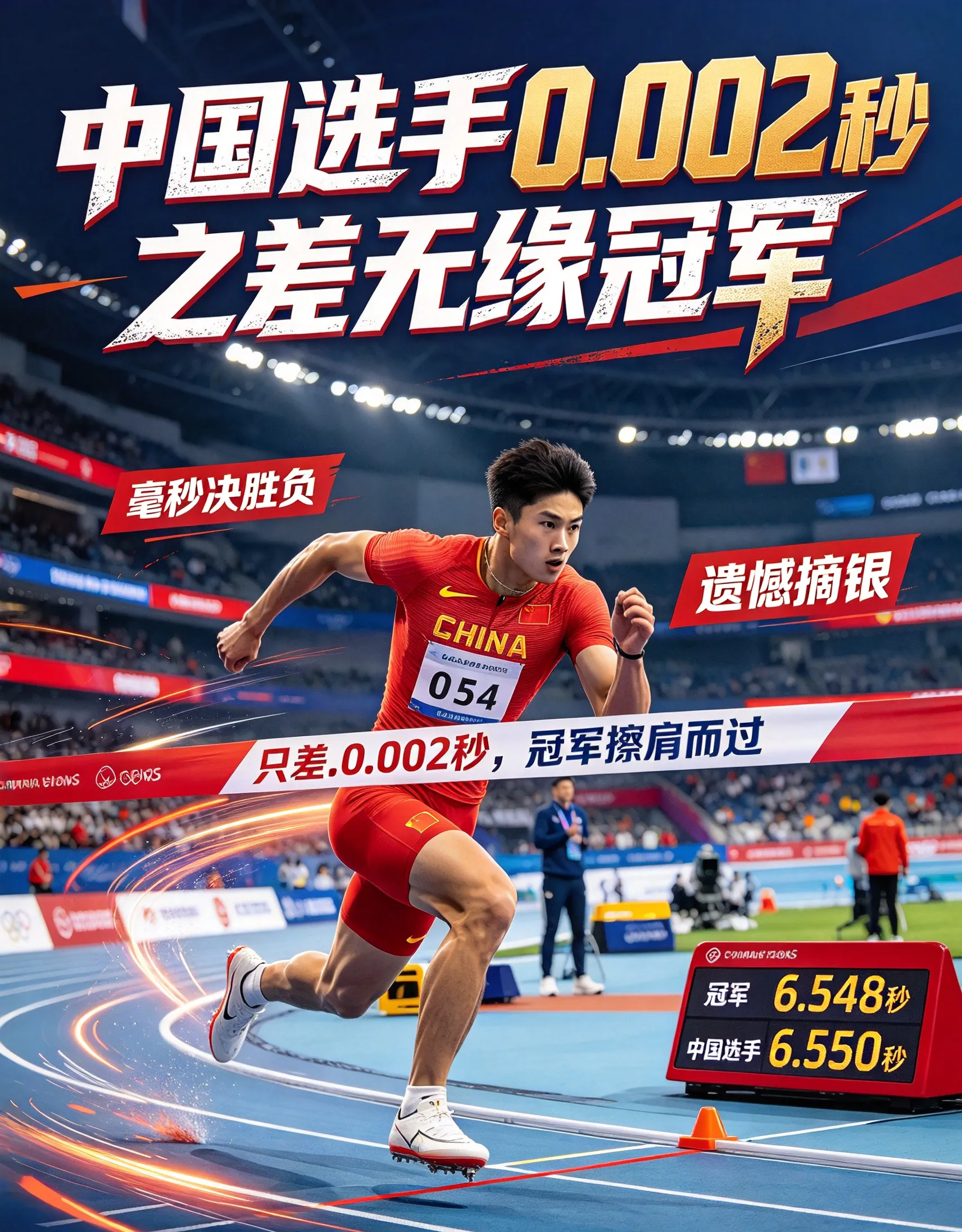 0.002秒之差无缘冠军：邓丽娟的6.064秒，比金牌更重的一场“混乱决赛”